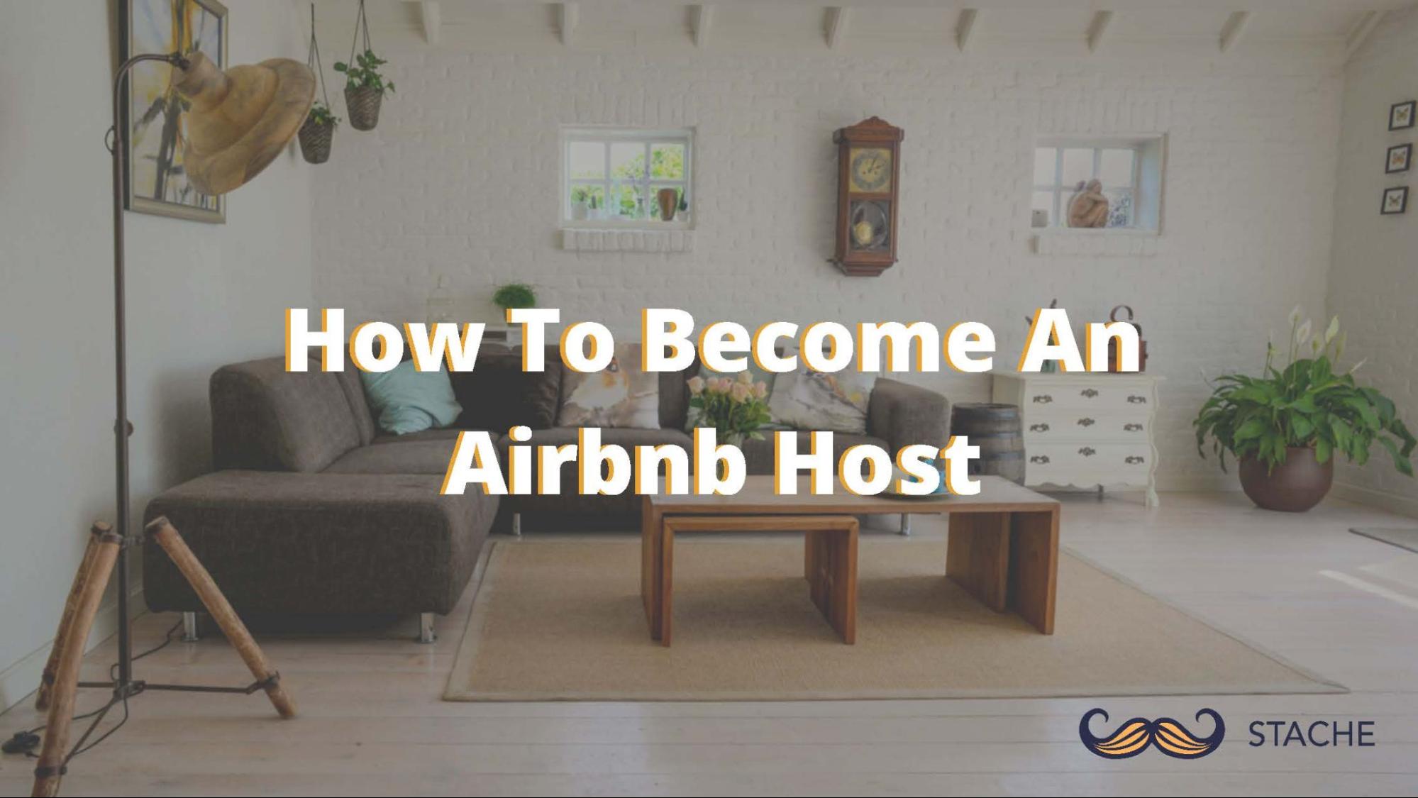 how to become an airbnb host